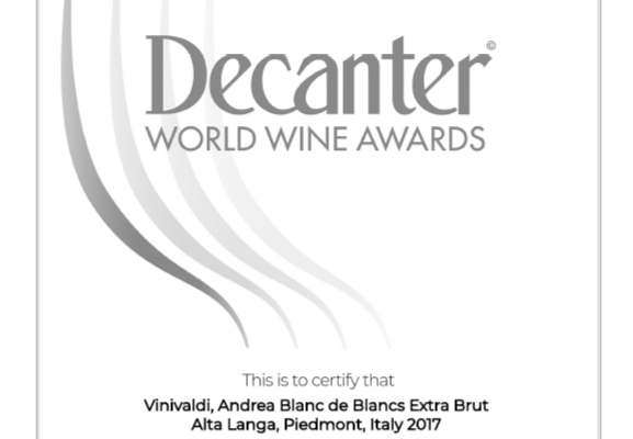 Medaglia argento Decanter World Wine Awards