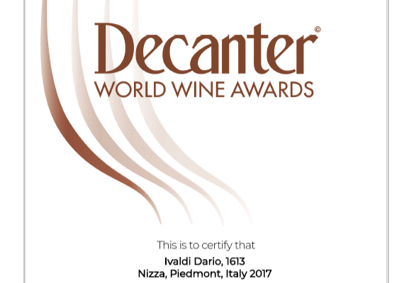Medaglia bronzo Decanter World Wine Awards 2021